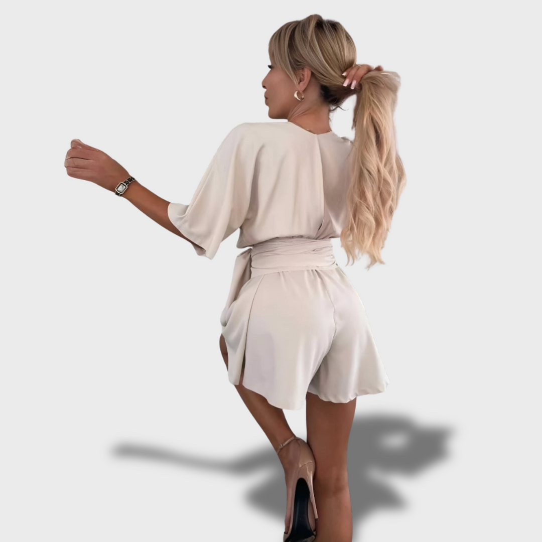 Aurélie  – Elegantní zavinovací minišaty