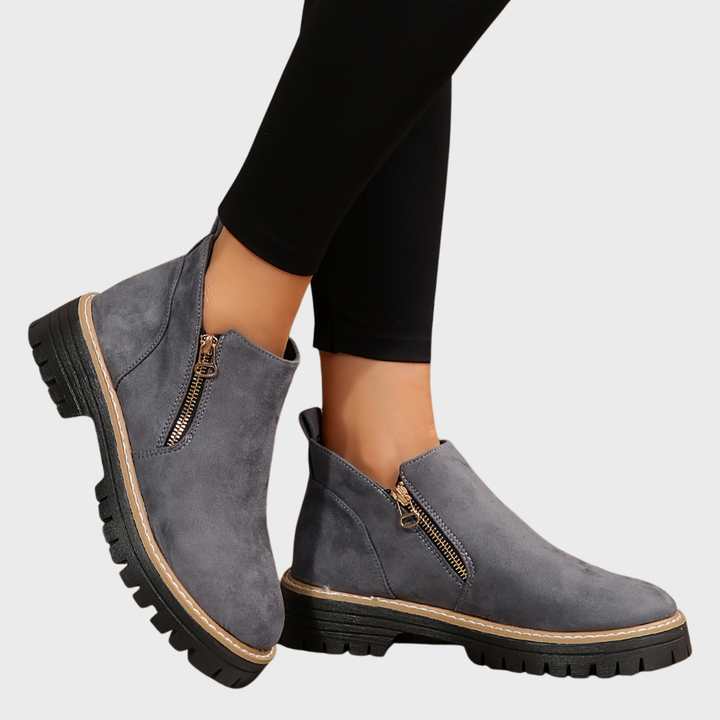 Mealla | Pevné boty se zapínáním na zip