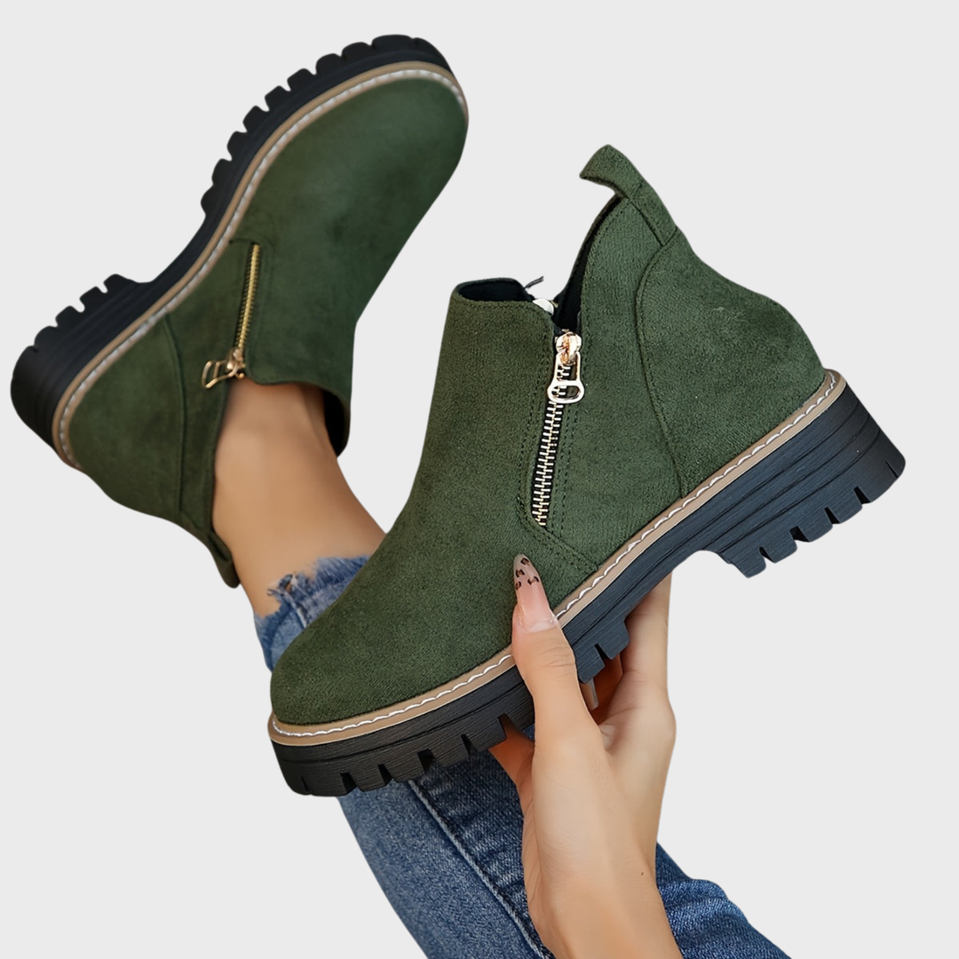 Mealla | Pevné boty se zapínáním na zip