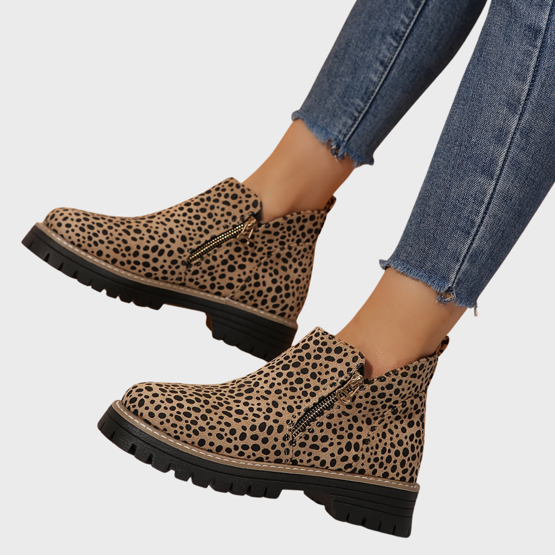 Mealla | Pevné boty se zapínáním na zip