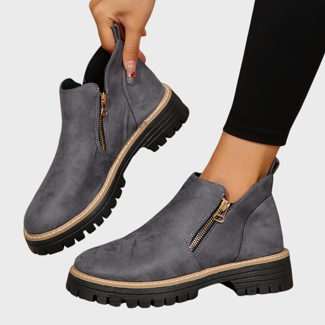 Mealla | Pevné boty se zapínáním na zip