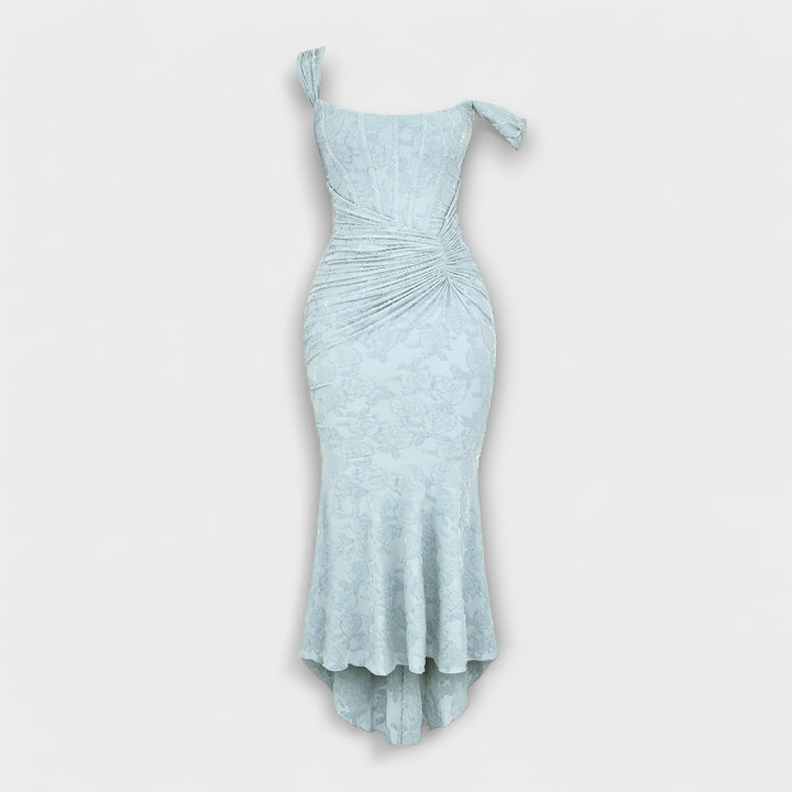 Renske - Dlouhé Šaty s Elegantním a Vysoce Kvalitním Korzetem