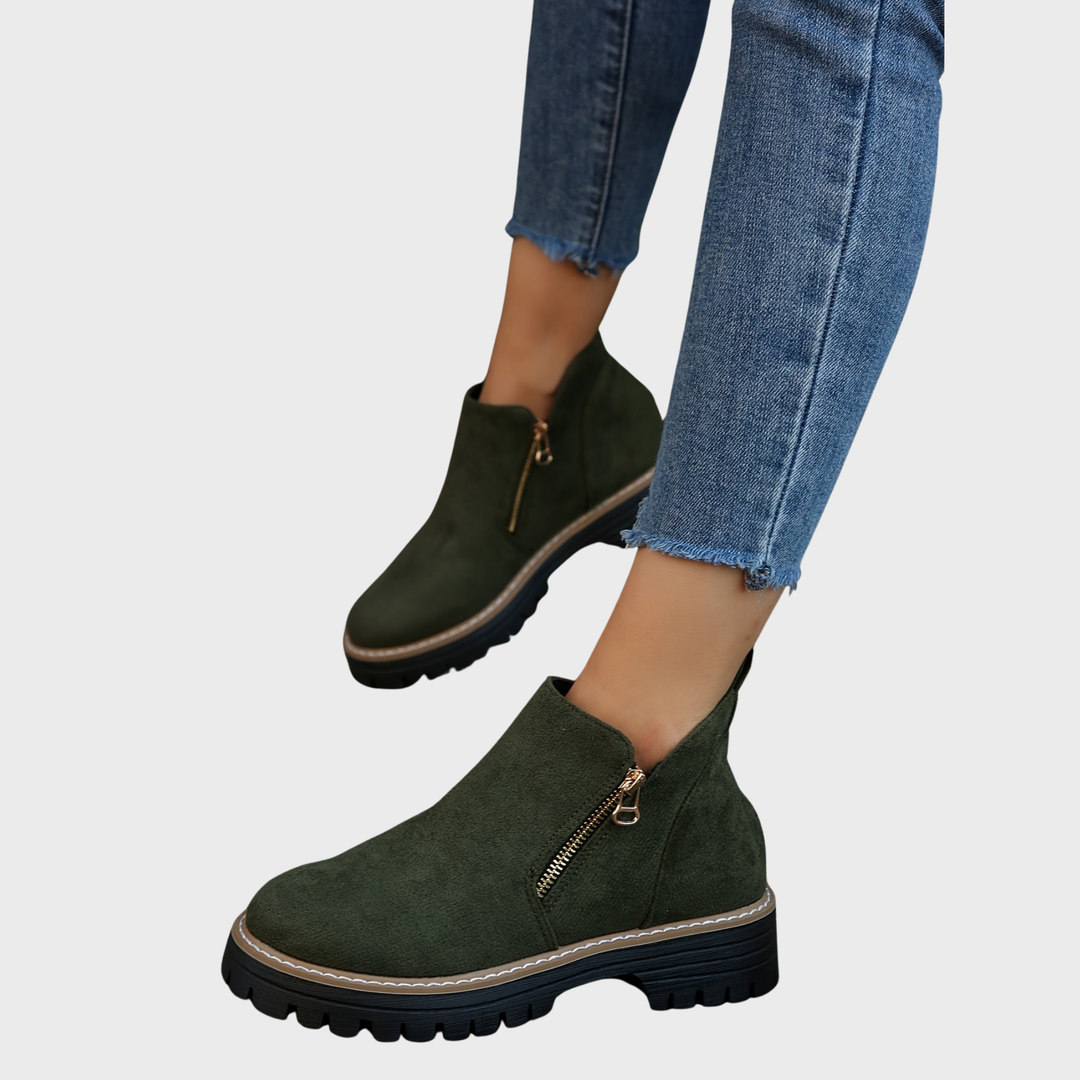 Mealla | Pevné boty se zapínáním na zip