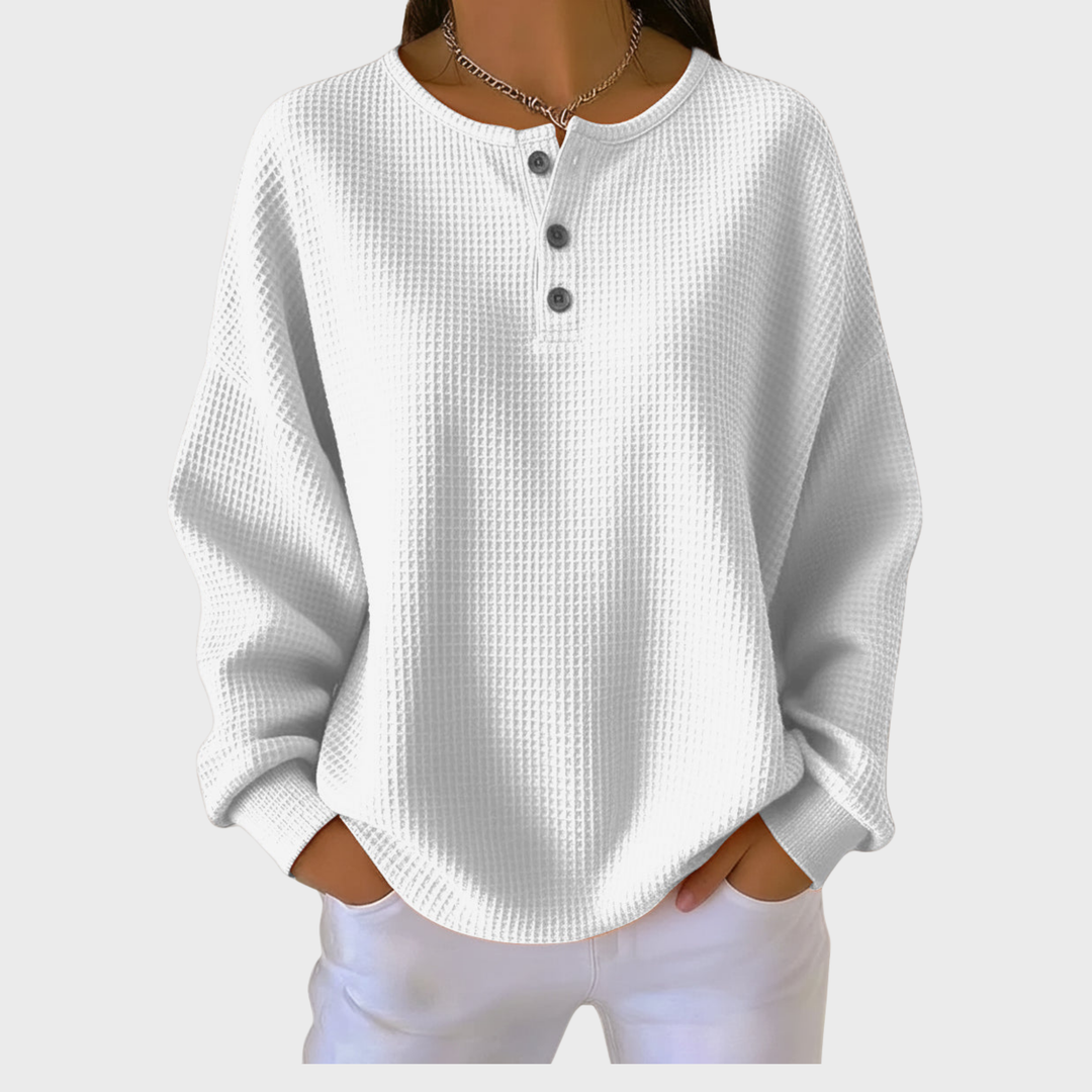 Snuvé™ – Lehká mikina s kulatým výstřihem