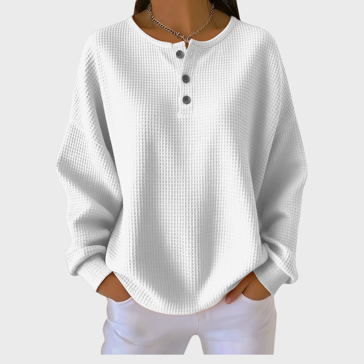 Snuvé™ – Lehká mikina s kulatým výstřihem