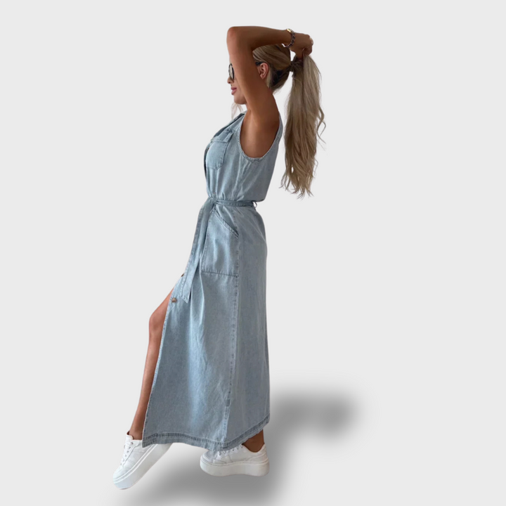 Kafka | Isabelle maxi džínové šaty