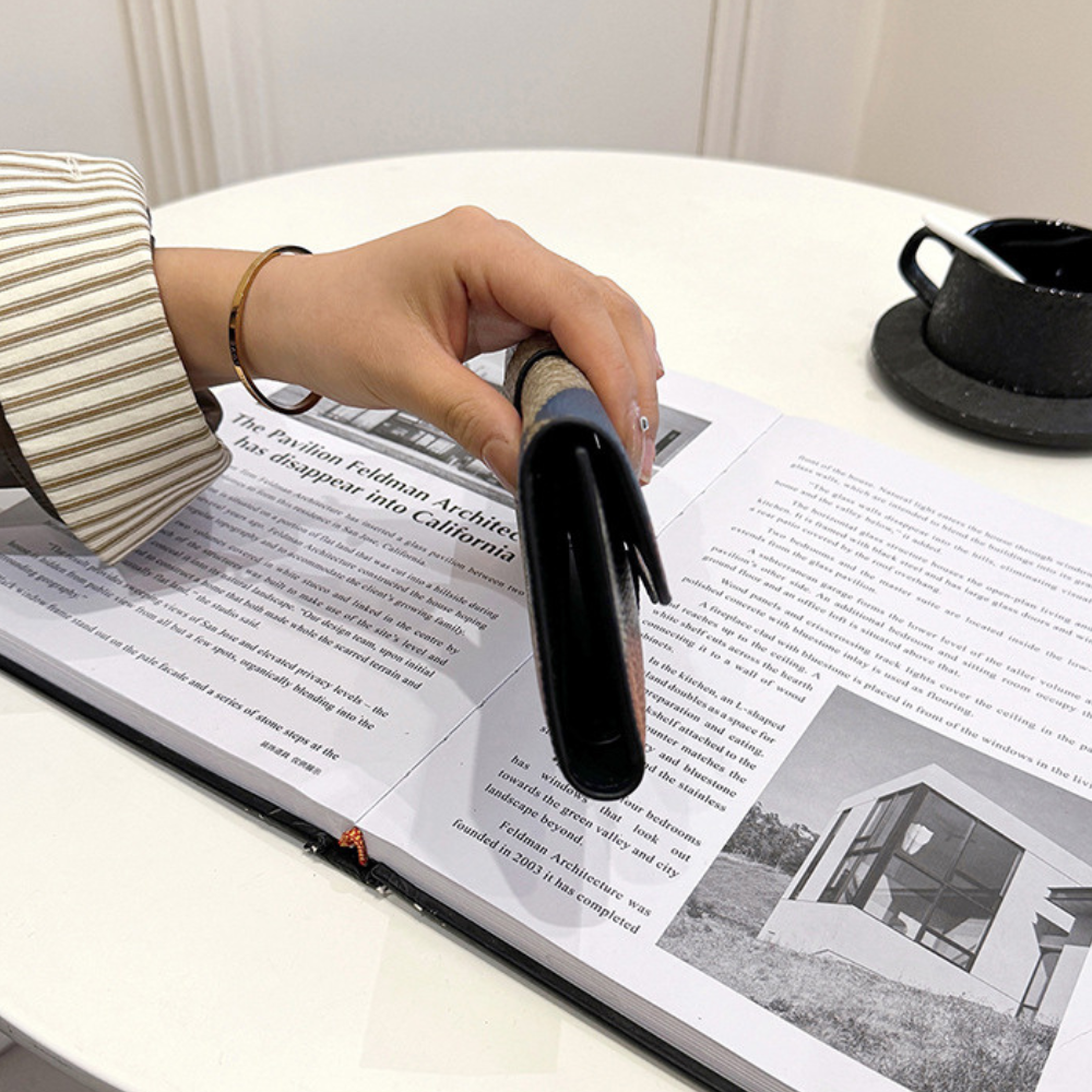 Kožená peněženka s mozaikou