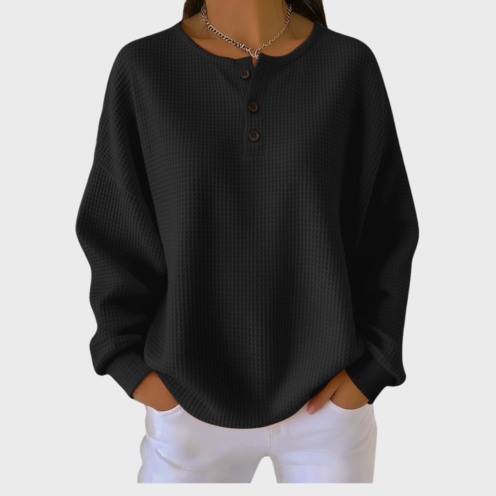 Snuvé™ – Lehká mikina s kulatým výstřihem