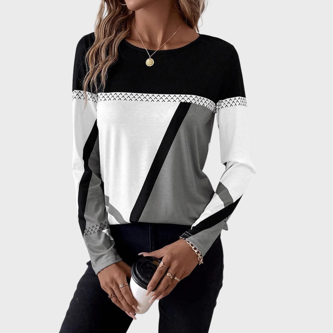 Christina | Stylová košile s dlouhým rukávem