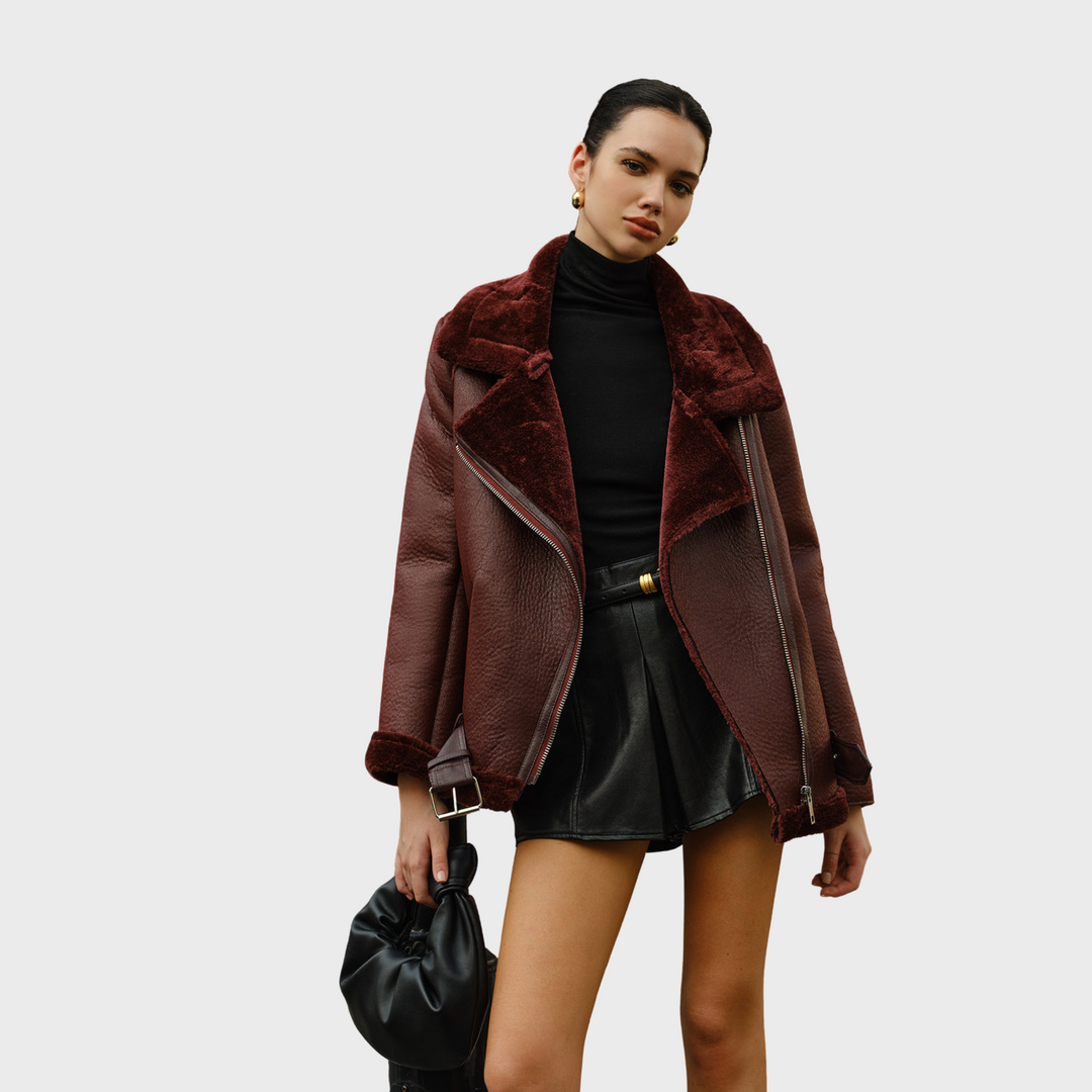 Eliska | Měkká fleecová bunda s páskem na zip