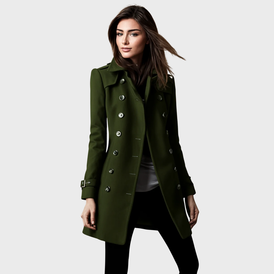 Kafka  | Cinzia™ – Dlouhý kabát, ručně vyrobený