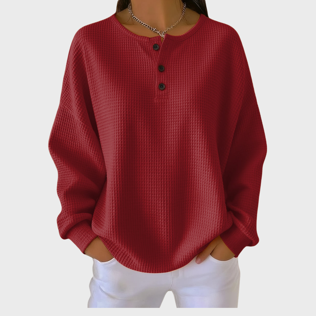 Snuvé™ – Lehká mikina s kulatým výstřihem