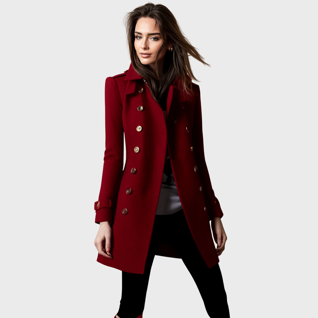 Kafka  | Cinzia™ – Dlouhý kabát, ručně vyrobený