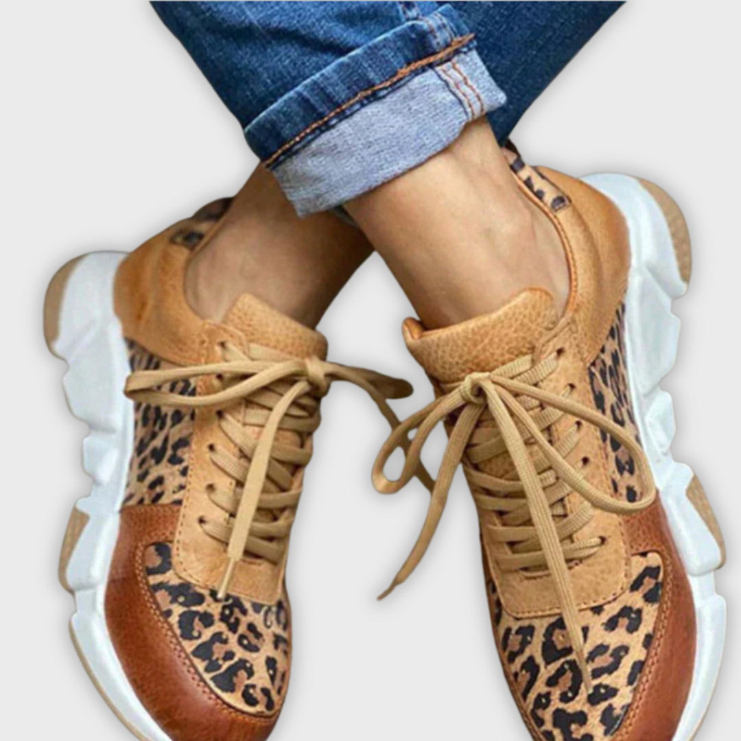 Crissa | Pohodlné leopardí tenisky