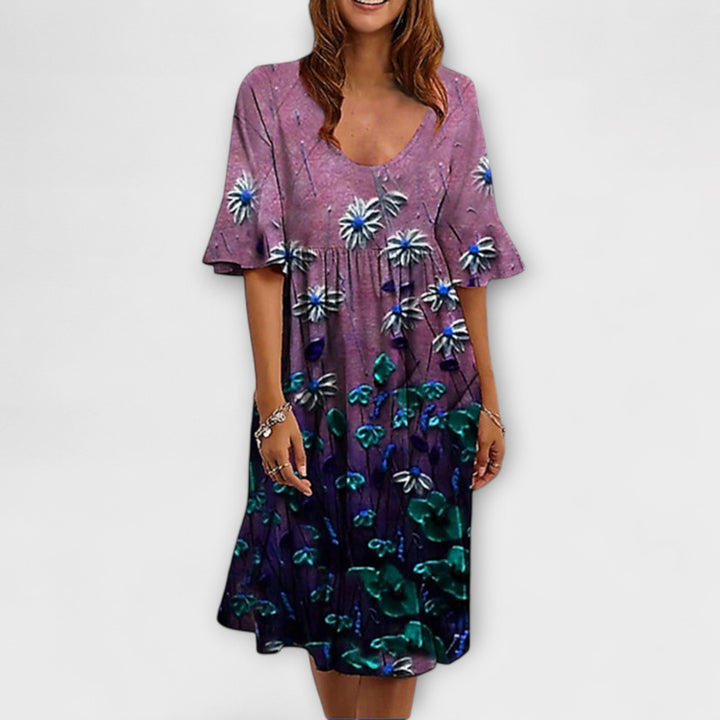 Ulla - Elegantní Casual Letní Šaty