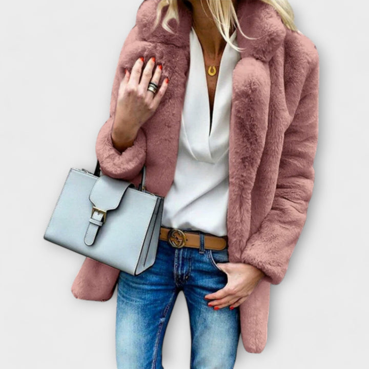 Teplá a měkká zimní bunda