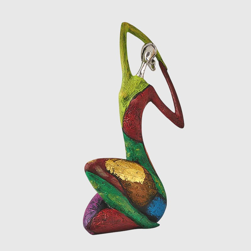 Barevná Abstraktní Žena